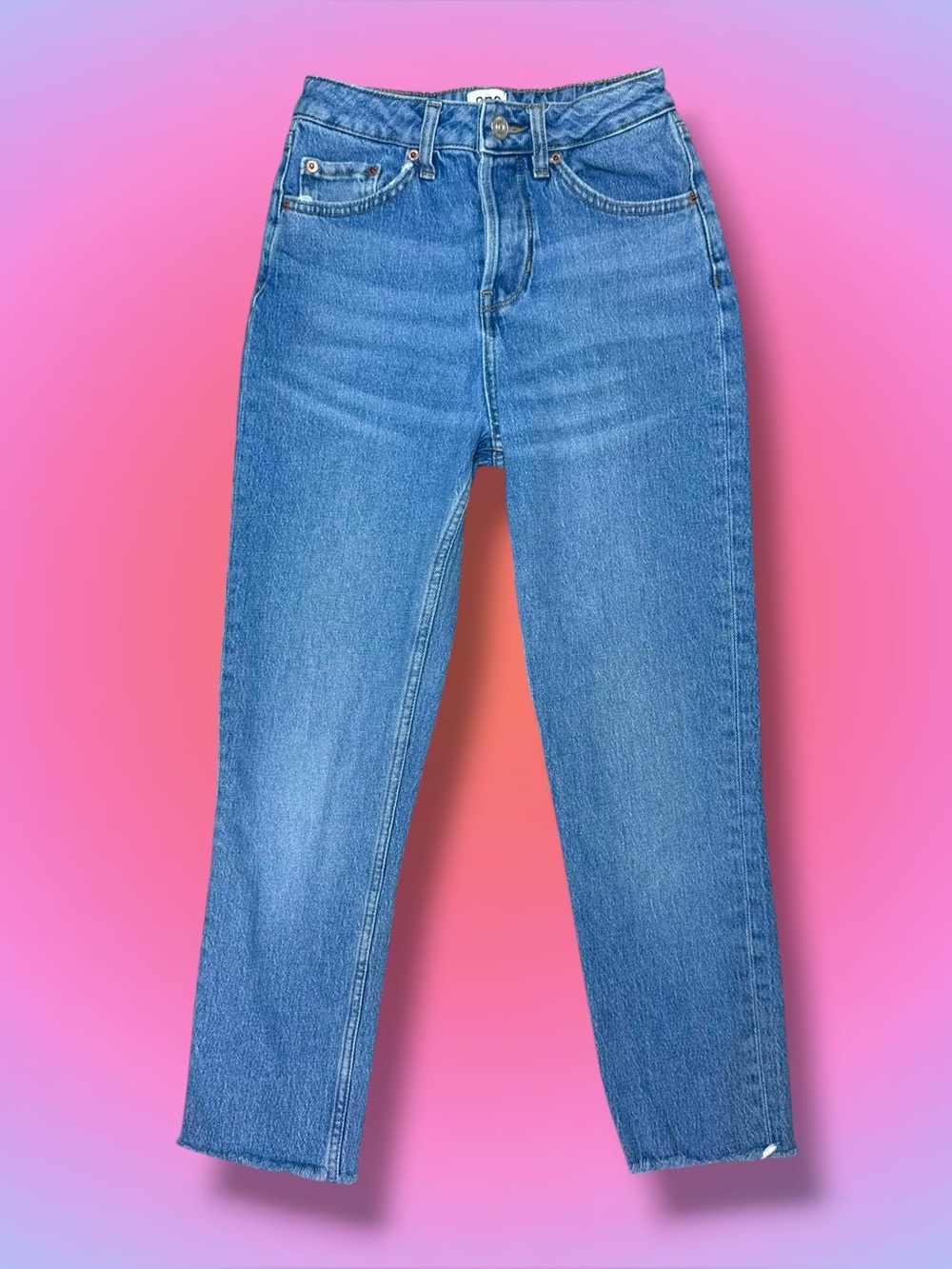 BDG Dillon High-Rise Jeans - Light Blue Denim